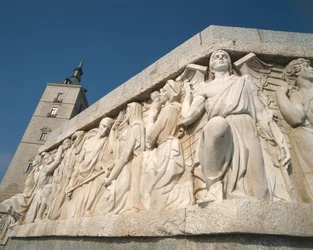 Detail of the Monument to Victory by Juan de Avalos